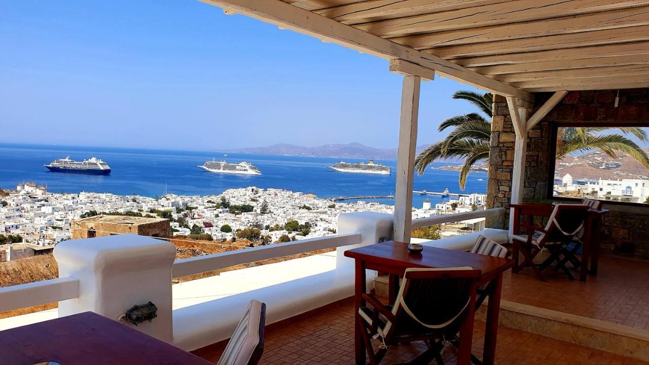 Germanos Studios Mykonos Town ภายนอก รูปภาพ